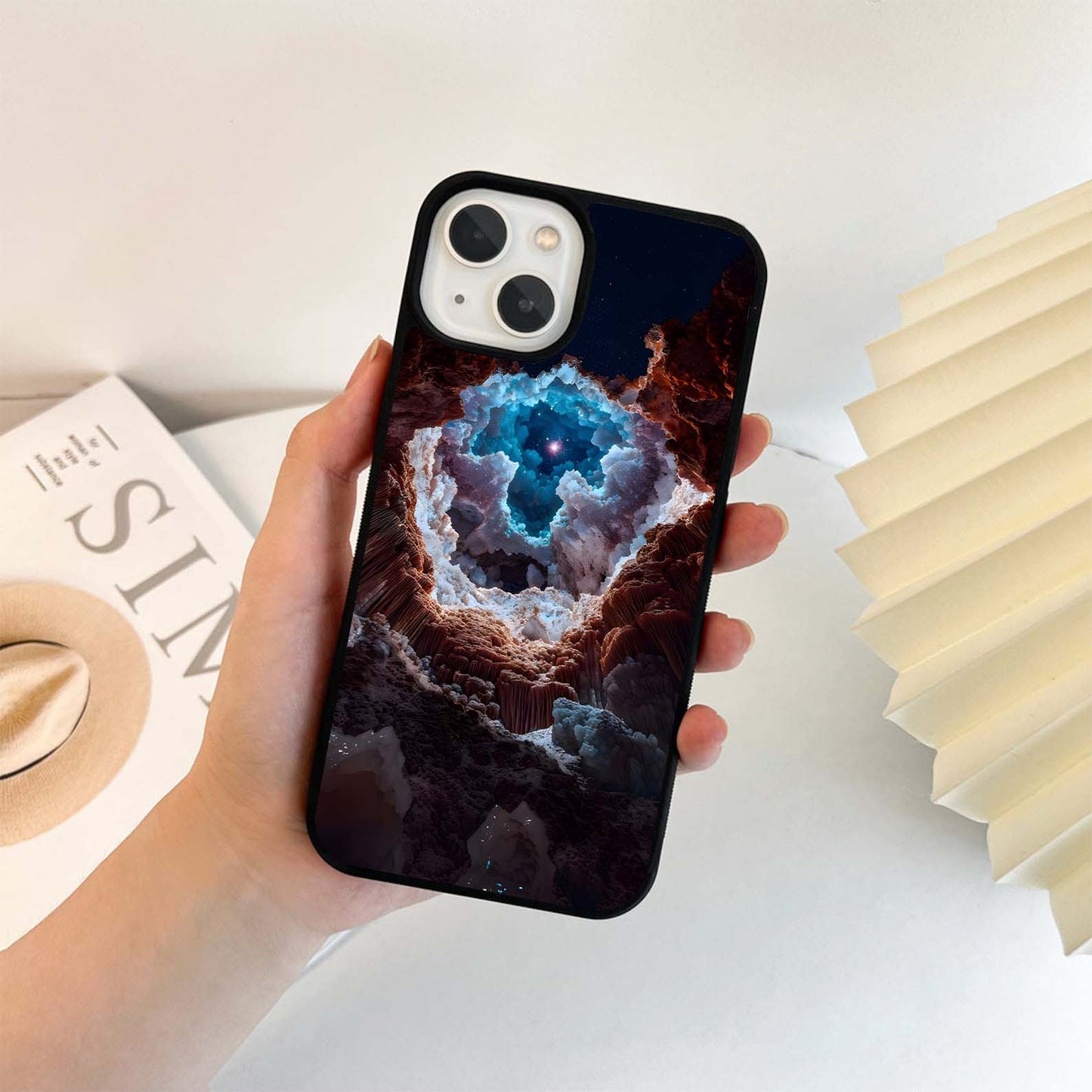 Crystal Cave Sky Glass Case