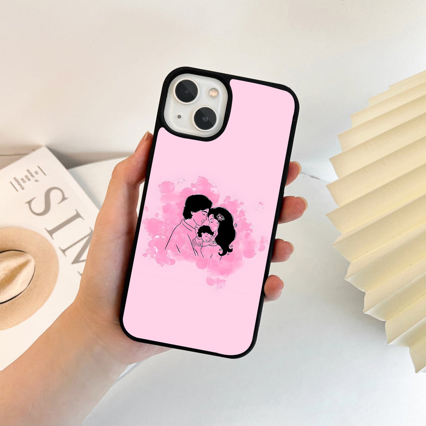 Mom Forever Love Glass Case