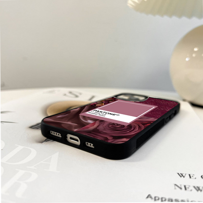 Pantone Heather Rose Glass Case