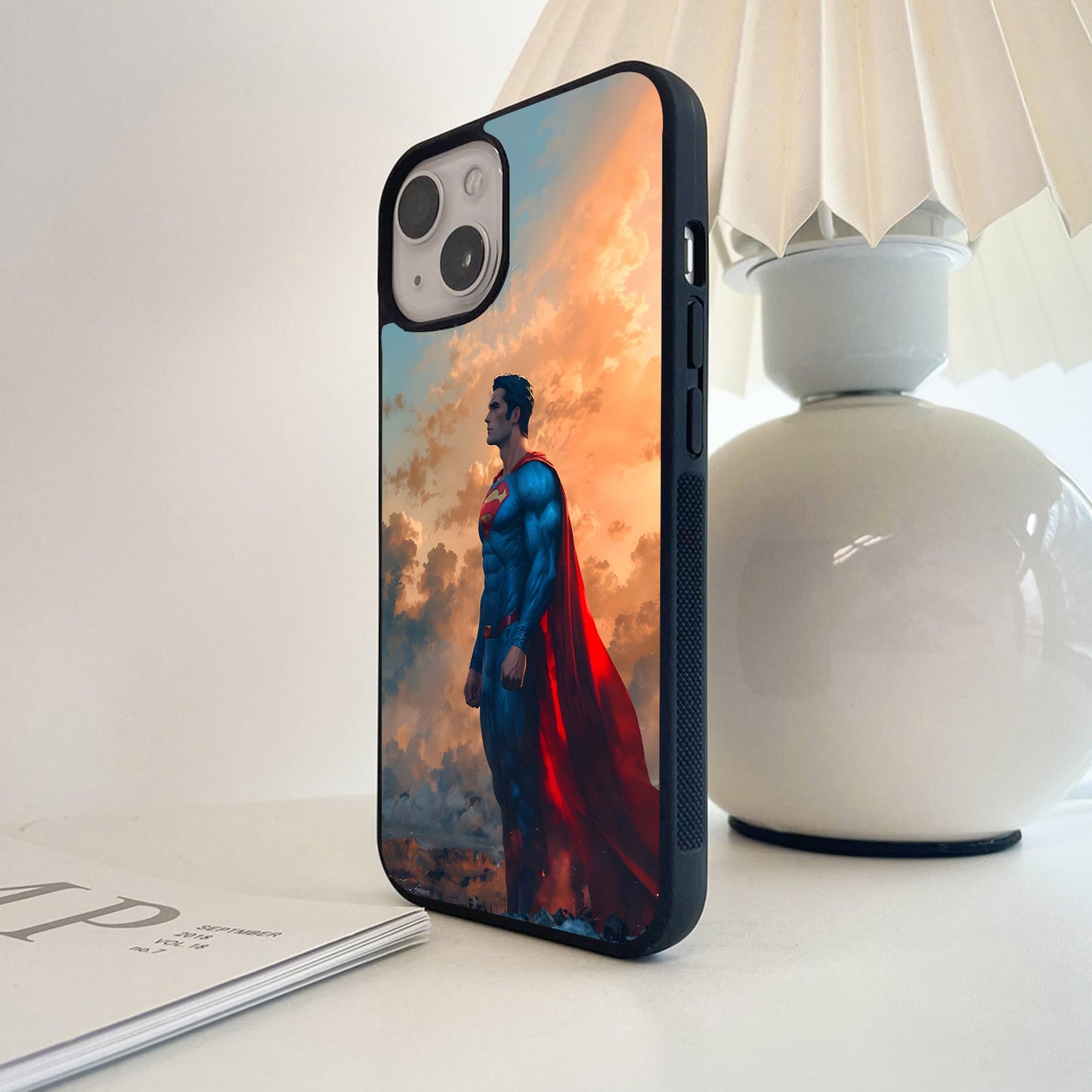 Superman Sunset Guardian Glass Case