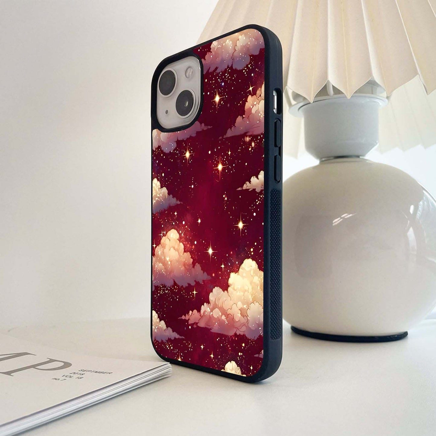 Celestial Cloud Dreams Glass Case