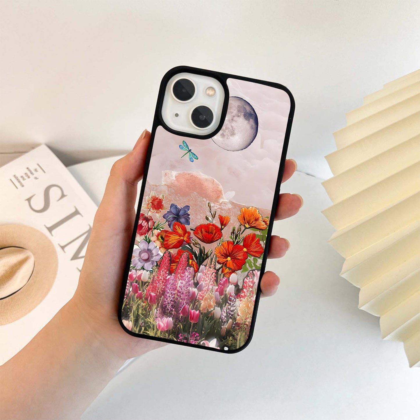 Celestial Bloom Symphony Glass Case