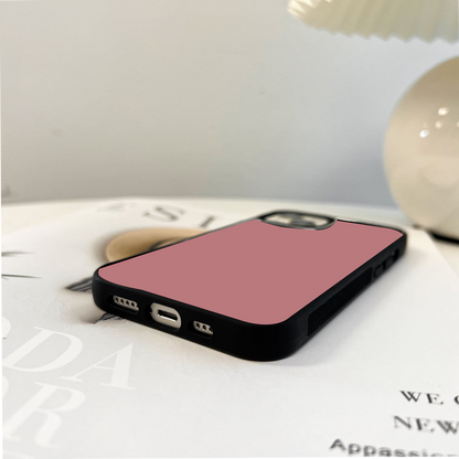 Pantone Dusty Rose Glass Case