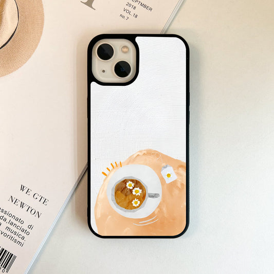 Chamomile Tea Vibe Glass Case