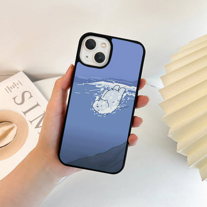 Splashy Bear Dive Glass Case