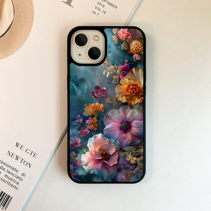 Ocean Bloom Magic Glass Case