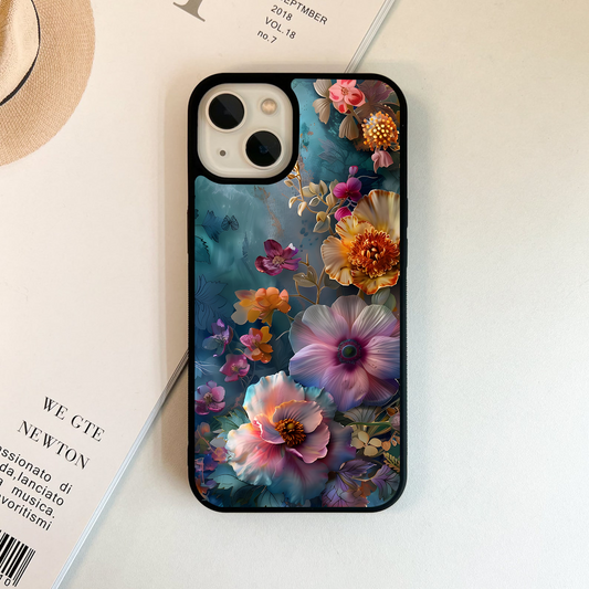 Ocean Bloom Magic Glass Case