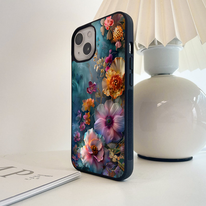 Ocean Bloom Magic Glass Case