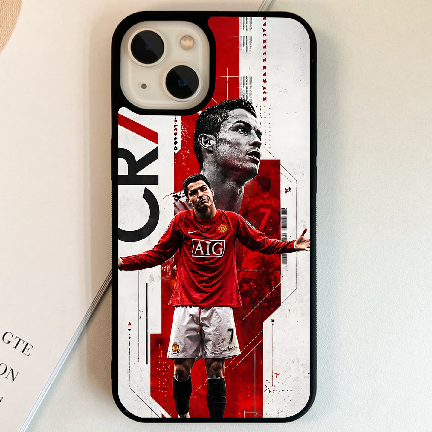 Ronaldo Manchester Glass Case