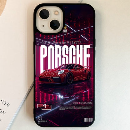 Porsche Neon GT3 Nights Glass Case