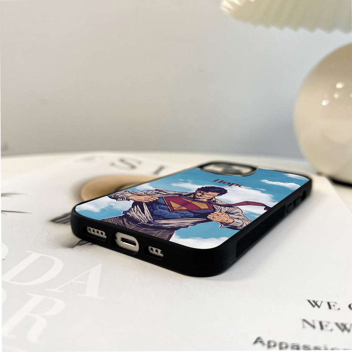 Superman Symbol Of Hope Glass Case