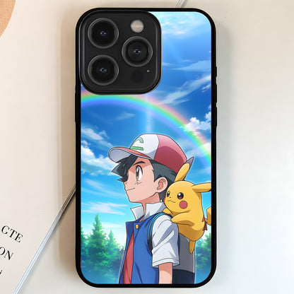 Pokemon Rainbow Journey Glass Case