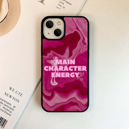 Bold Character Vibes Glass Case