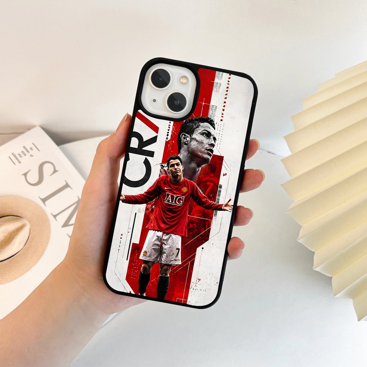Ronaldo Manchester Glass Case
