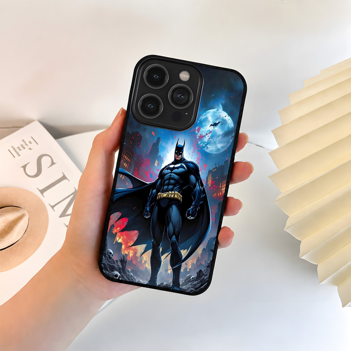 Batman Moon Warrior Glass Case