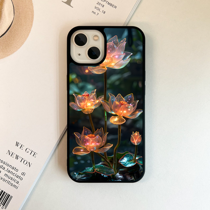 Celestial Lotus Light Glass Case