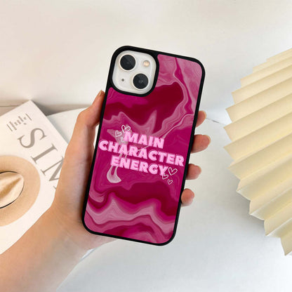 Bold Character Vibes Glass Case