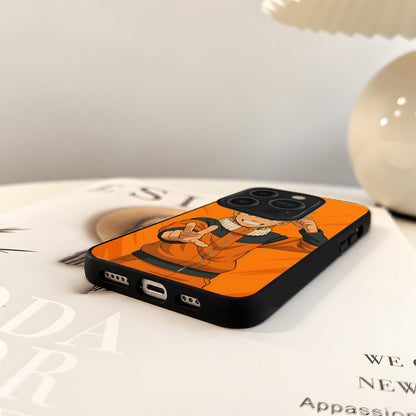 Naruto Playful Pose Glass Case