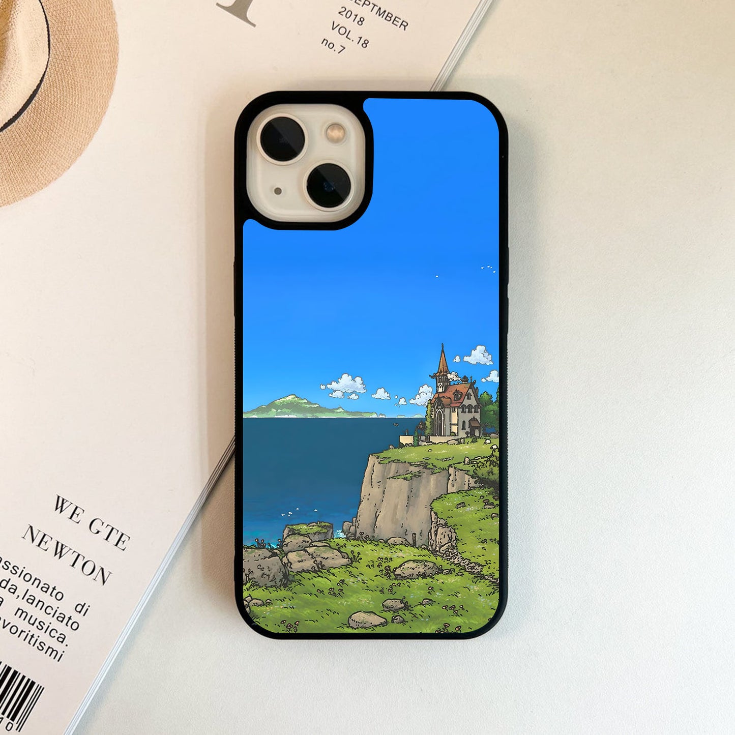 Chapel Cliff Calm Glass Case