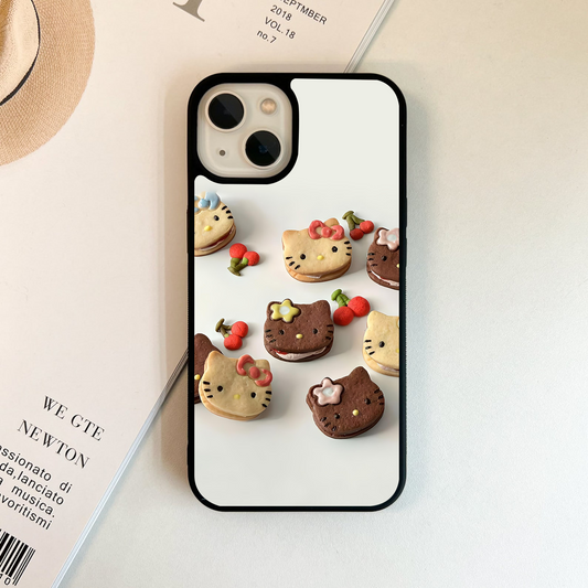 Cherry Cream Cuties Glass Case