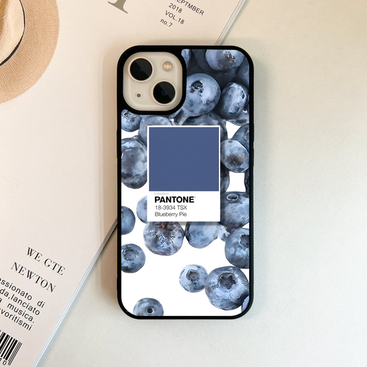 Pantone Blueberry Pie Glass Case