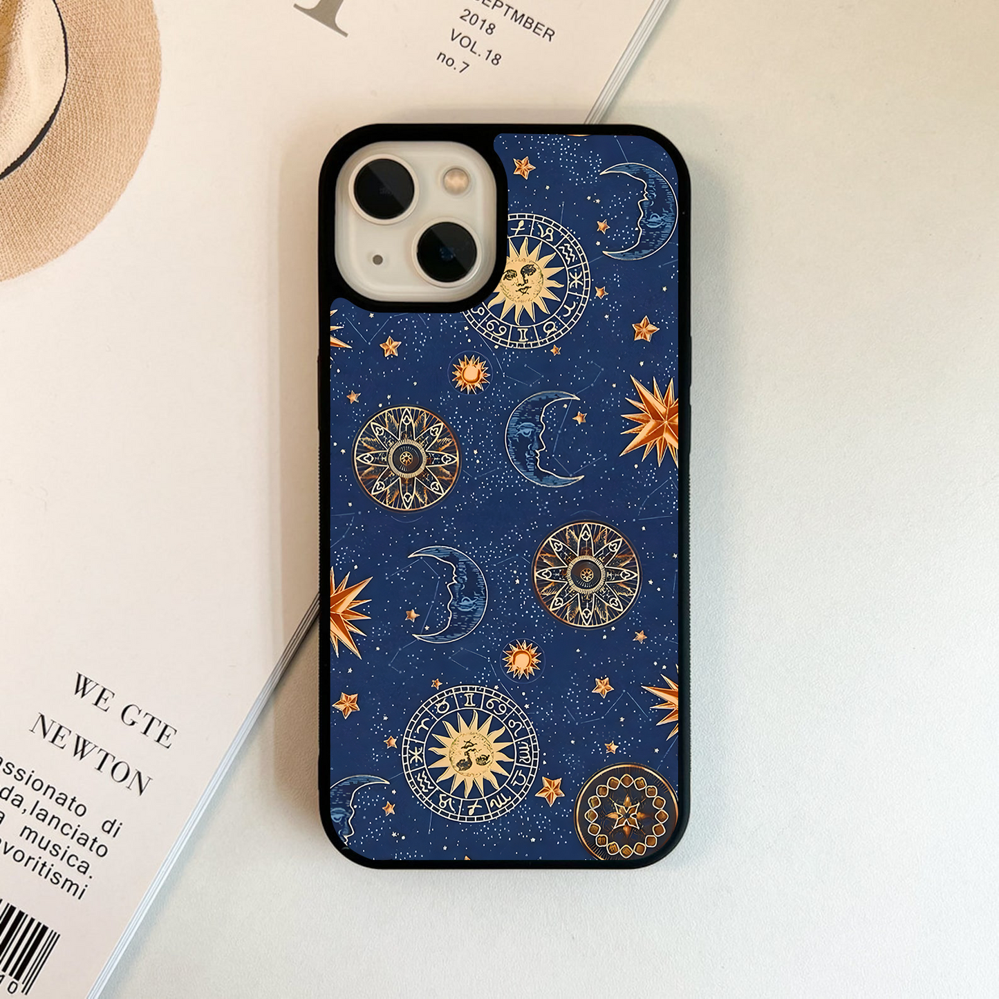 Zodiac Cosmic Glow Glass Case
