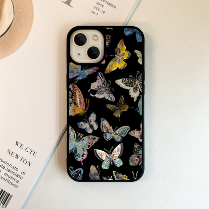 Mystic Butterfly Garden Glass Case