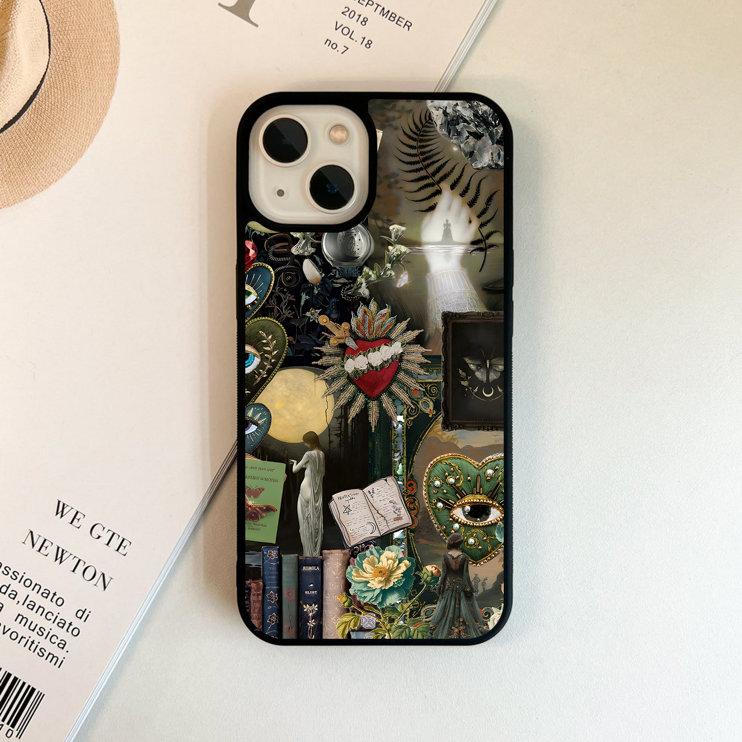 Mystic Heart Secrets Glass Case