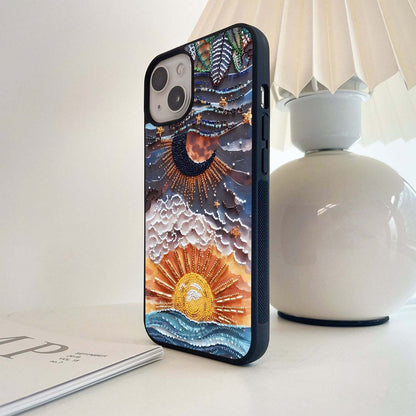 Celestial Dawn & Dusk Glass Case