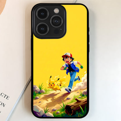 Pokemon Running Buddies Glass Case