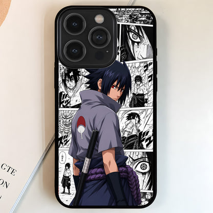 Naruto Sasuke Legacy Glass Case