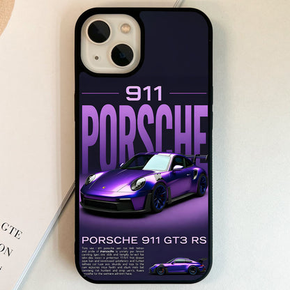 Porsche Purple GT3 Dream Glass Case