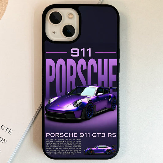 Porsche Purple GT3 Dream Glass Case