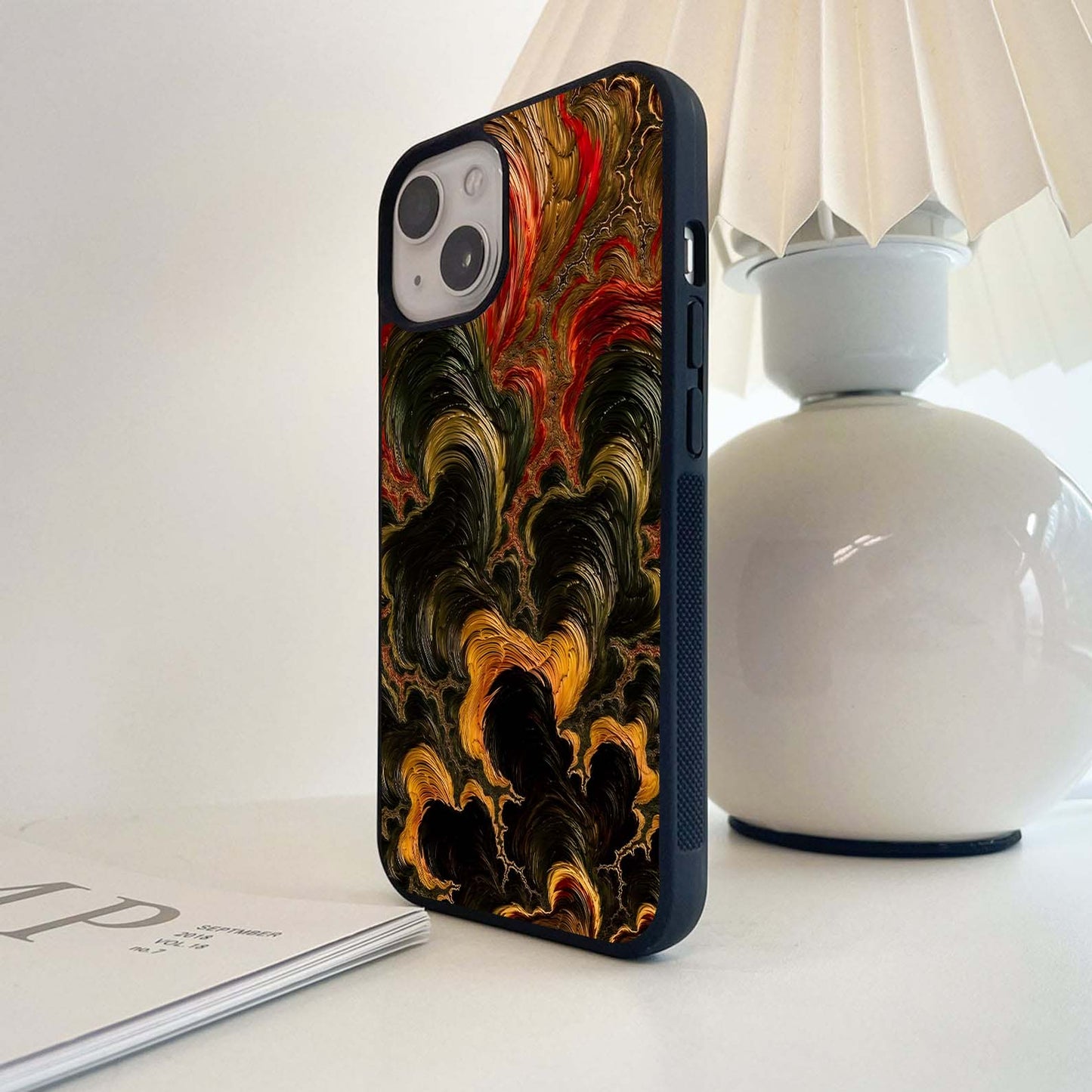 Flames of Eternity Glass Case