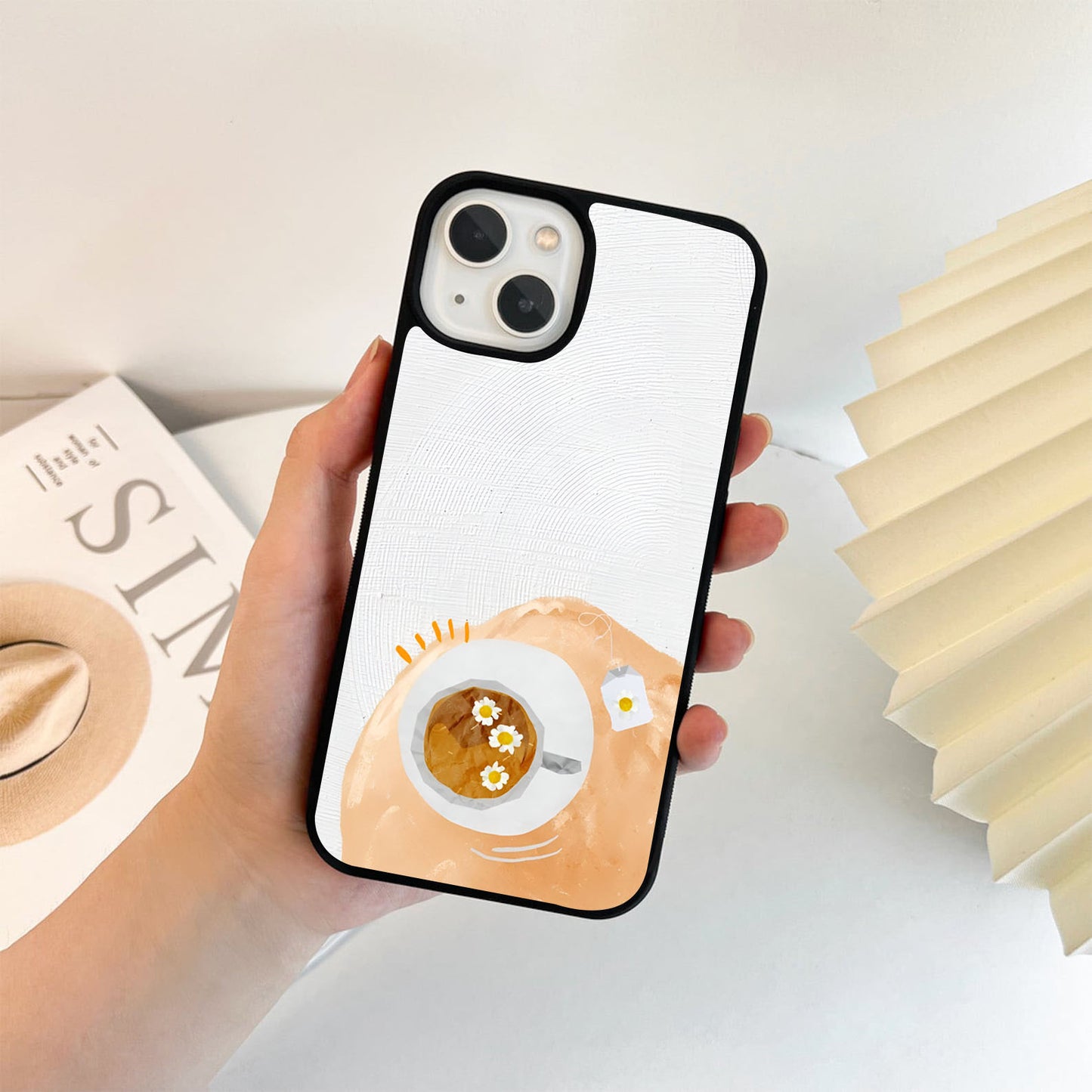 Chamomile Tea Vibe Glass Case