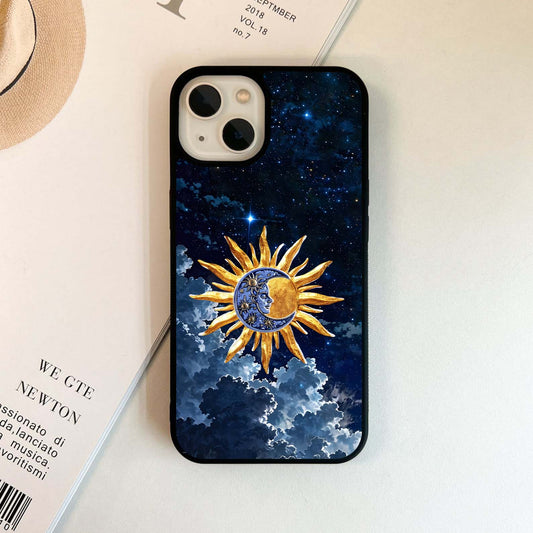 Celestial Gold Embrace Glass Case