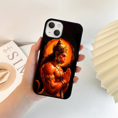 Ram Bhakt Hanuman Glass Case