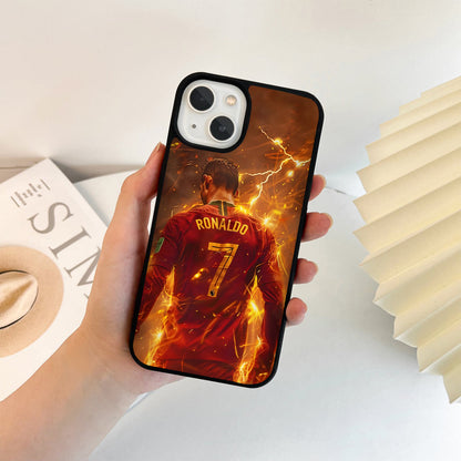 Ronaldo Number Seven Fire Glass Case