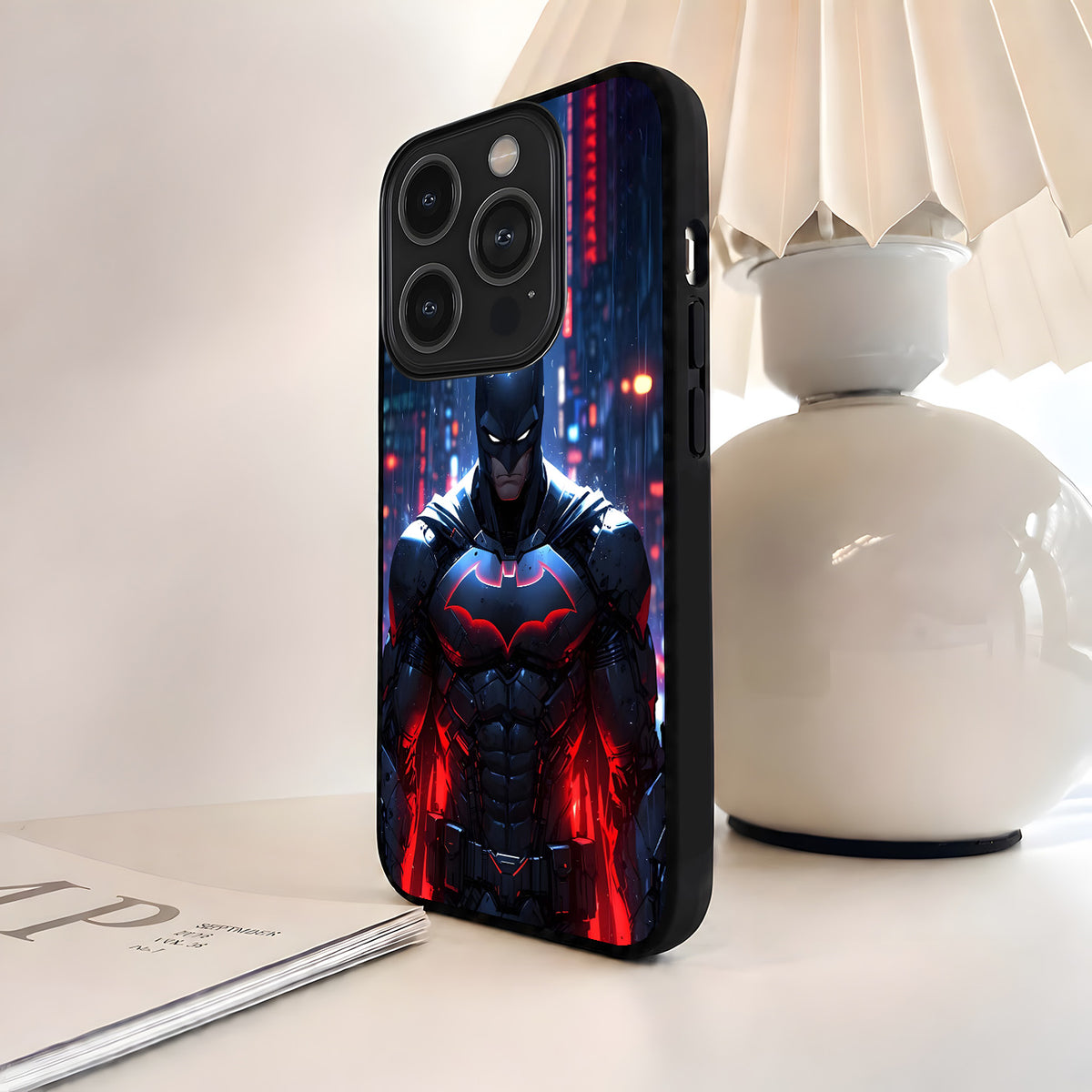 Batman Neon Armor Glass Case