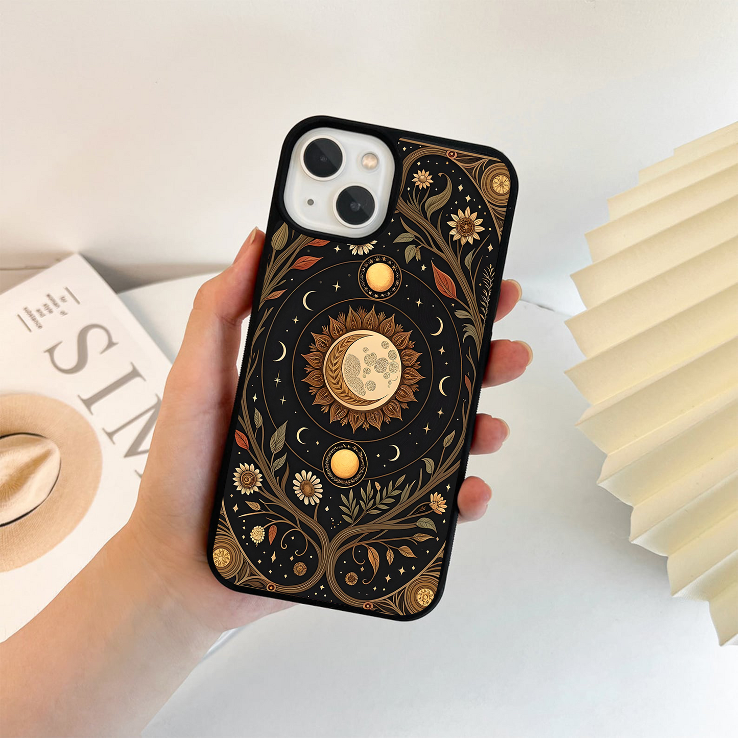 Tarot Cards Mystical Glass Case