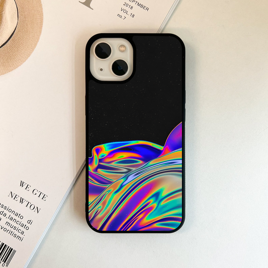 Colourfull illusion Glass Case