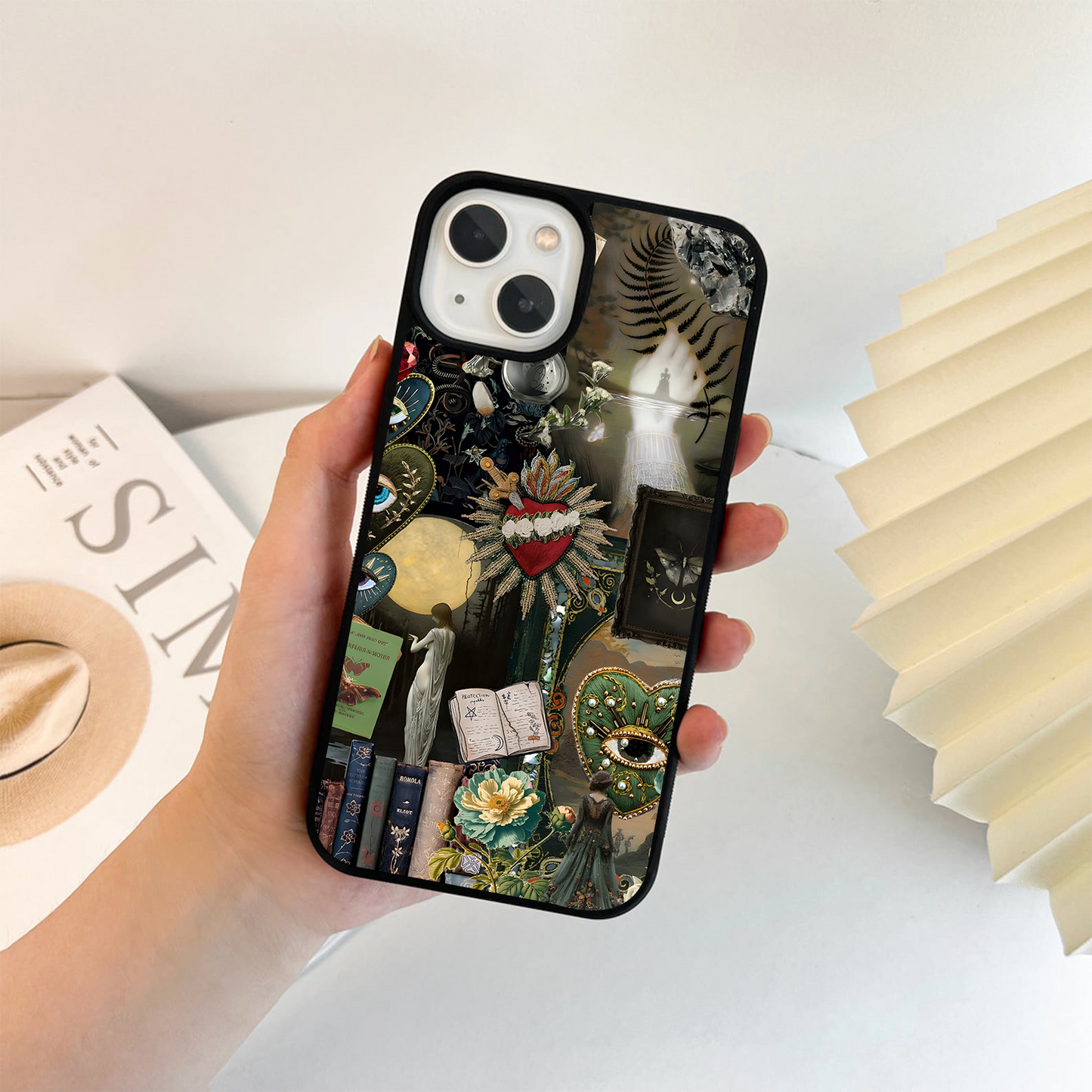 Mystic Heart Secrets Glass Case