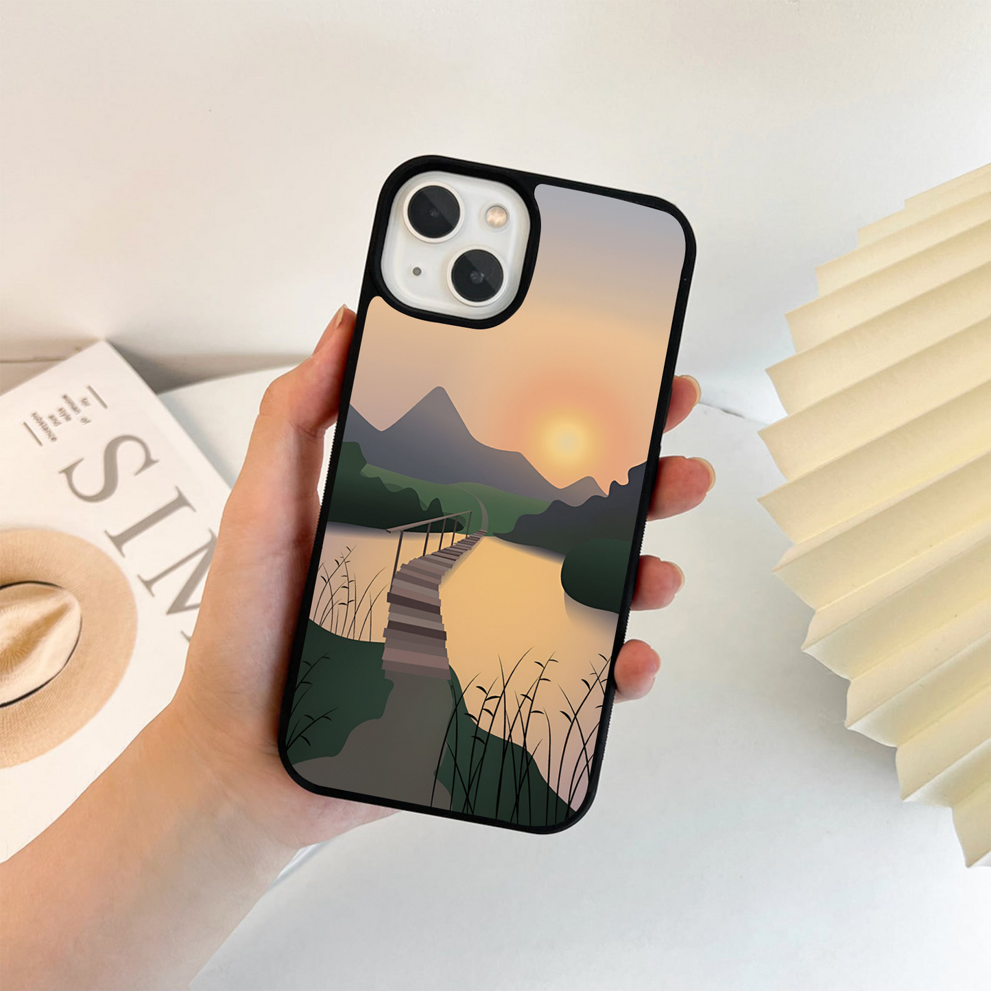 Whimsy Wings Glow Glass Case