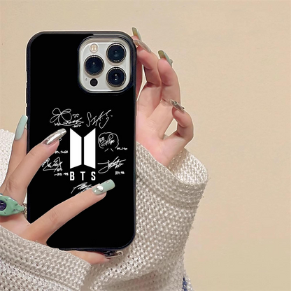 BTS Love Signature Glass Case