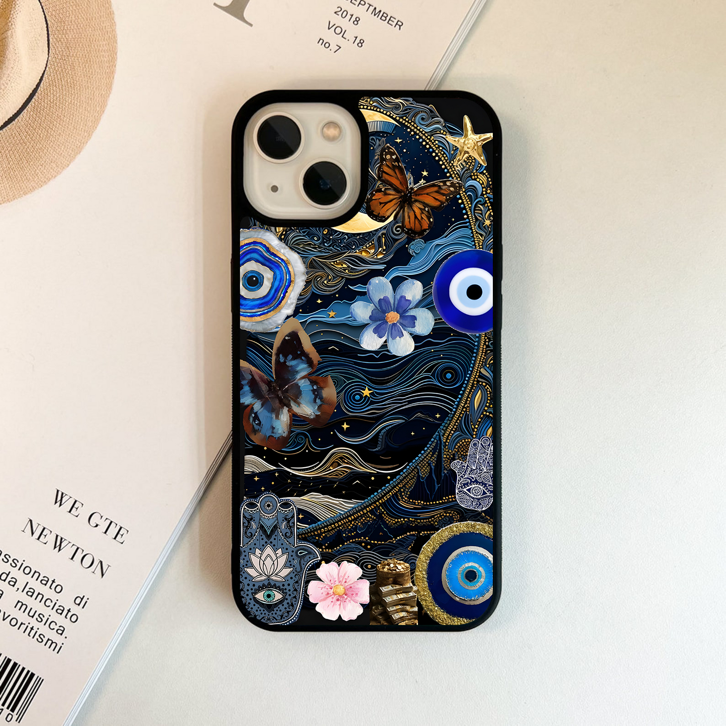 Mystic Moon Charm Glass Case