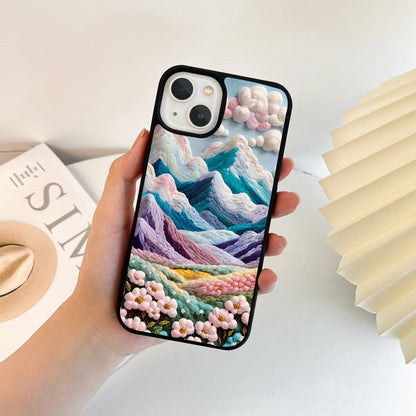 Woolen Mountain View Glass Case