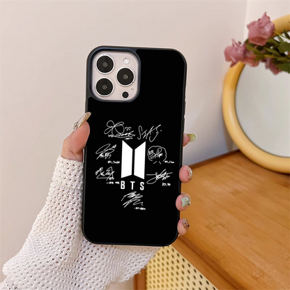 BTS Love Signature Glass Case