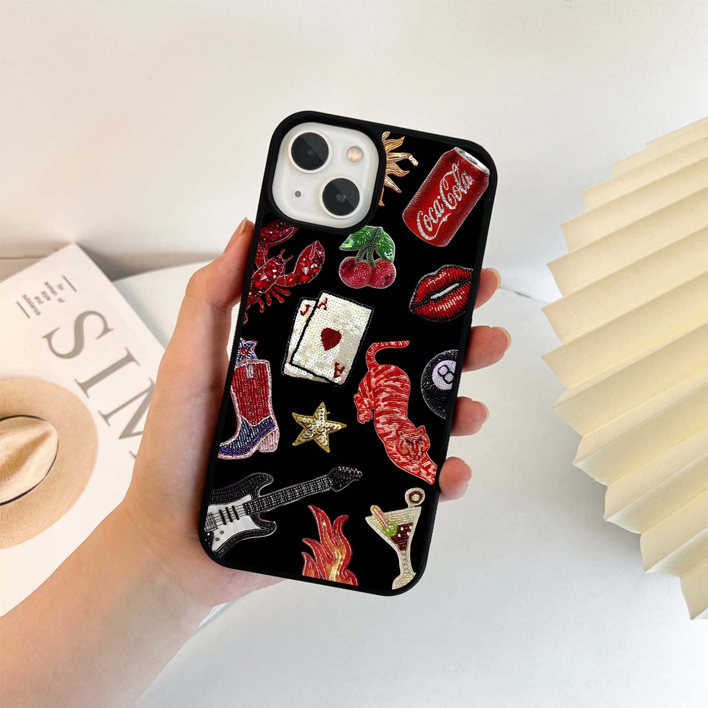 Retro Rebel Spark Glass Case