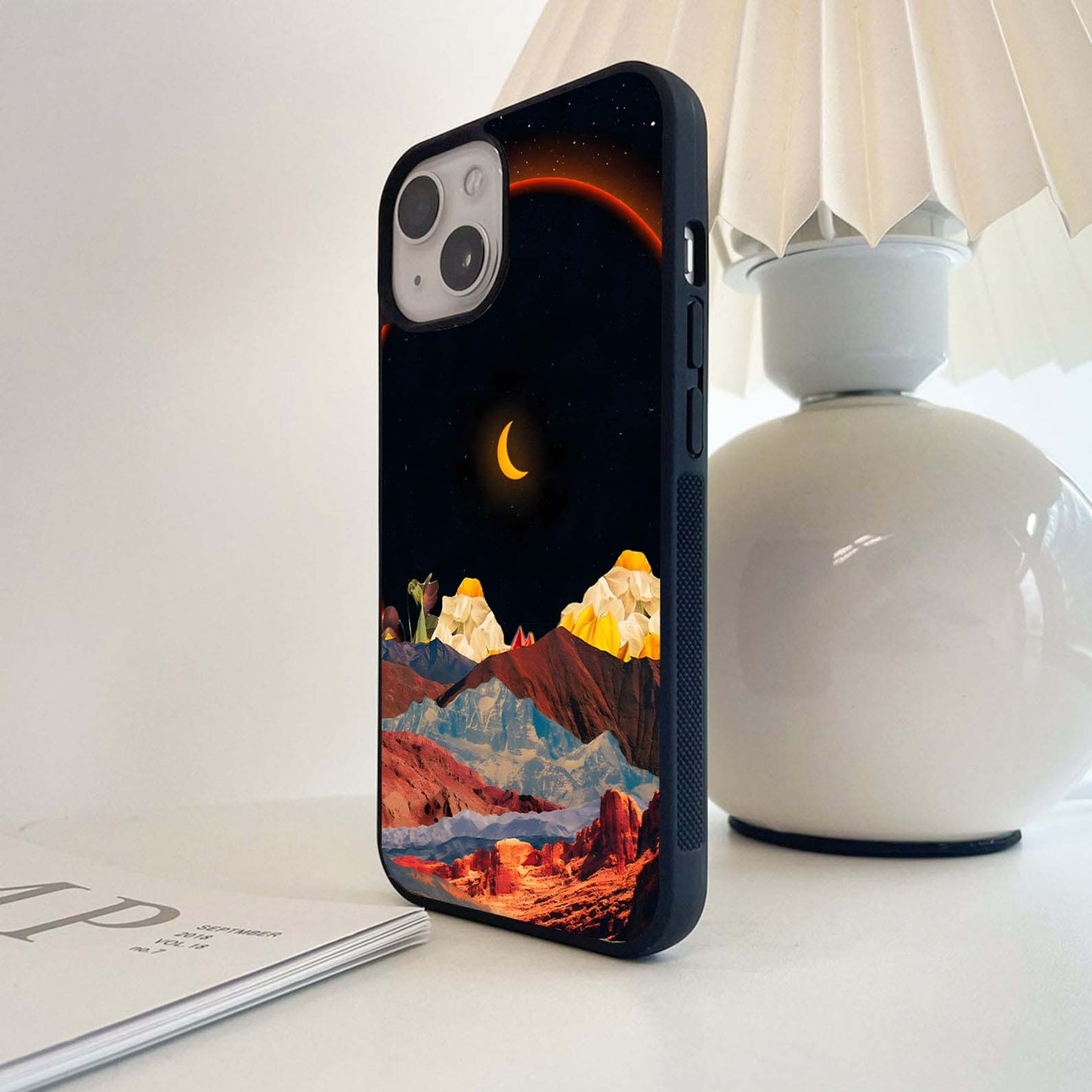 Celestial Desert Mirage Glass Case