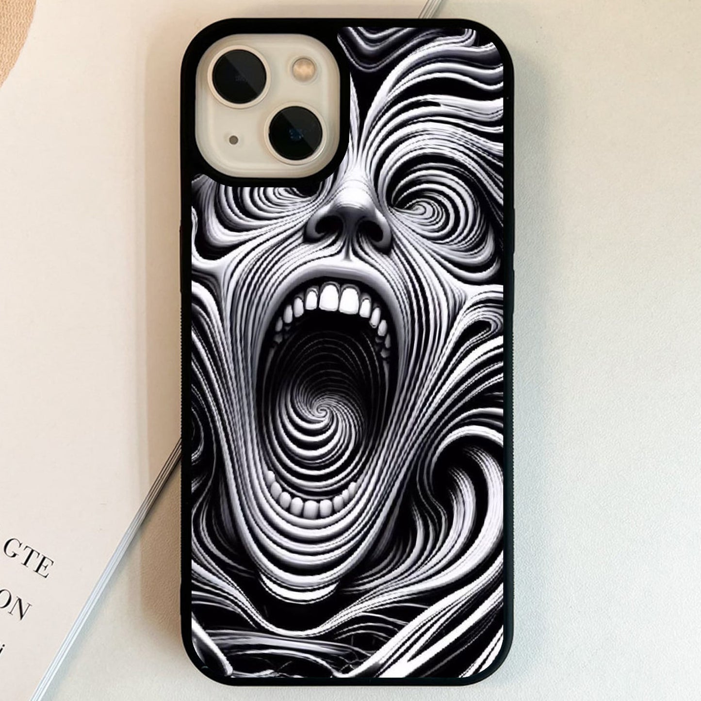Twisted Mind Scream Glass Case